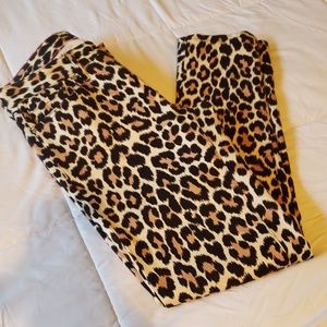 Kate Spade leopard print jeans size 28